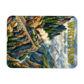 Fairbanks Aurora USA Magnet (Horizontal)