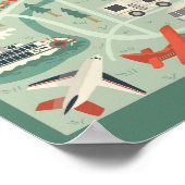 Fairbanks Map Poster (Ecke)