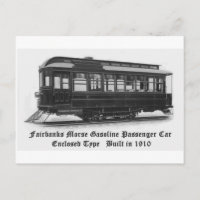Fairbanks Morse & Company Car #24 Postcard