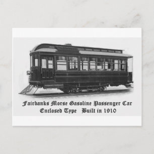 Fairbanks Morse & Company Car #24 Postcard Postkarte