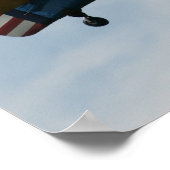 Fairchild PT-19 Cornell. Poster (Ecke)