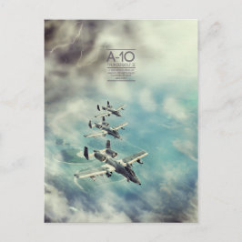 Fairchild Republic A-10 Thunderbolb II Postkarte