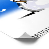 Fairclub für Snowmen Funny Christmas Poster (Ecke)