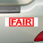 Faire Briefmarke Autoaufkleber (Auf Auto)
