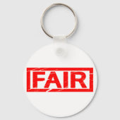 Faire Briefmarke Schlüsselanhänger (Rückseite)
