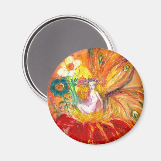 FAIRE DER BLUME, Magnet (Vorderseite/Rückseite)