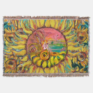 FAIRE DER SONNENBLUMEN SPIELEN LYRA Fantasy Fantas Decke