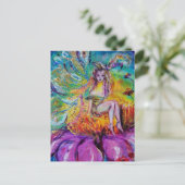 FAIRE IN DER NACHT Detail Postkarte (Stehend Vorderseite)