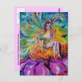 FAIRE IN DER NACHT Detail Postkarte (Vorne/Hinten)