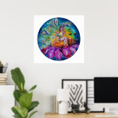 FAIRE IN DER NACHT POSTER (Heimbüro)