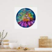 FAIRE IN DER NACHT POSTER (Küche)