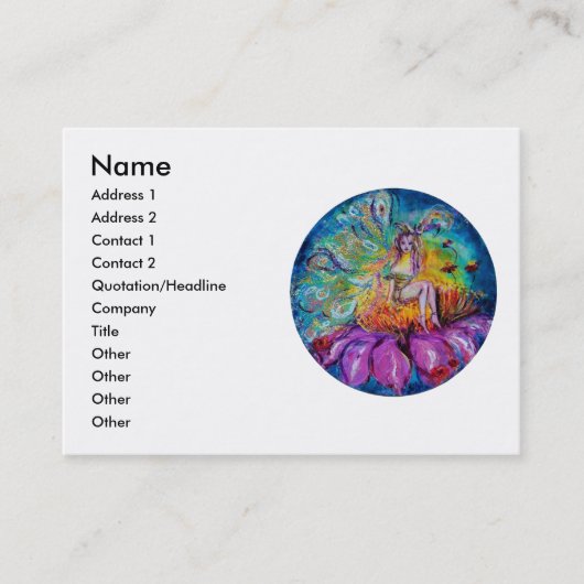 FAIRE IN DER NACHT VISITENKARTE (Vorderseite)