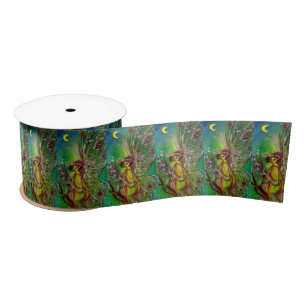FAIRE IN GREEN SATINBAND