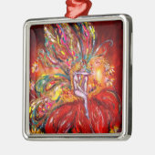 FAIRE IN RED ORNAMENT AUS METALL (Links)