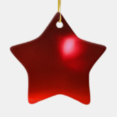 FAIRE IN RED VIBRANT RUBY STAR KERAMIKORNAMENT (Hinten)