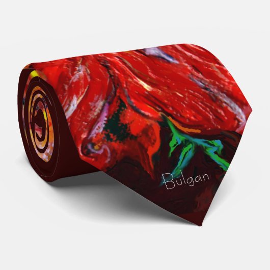 FAIRE IN ROT 2 KRAWATTE (Gerollt)