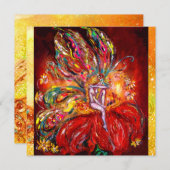 FAIRE IN ROT, Eismetallisch, gelb grün Ankündigung (Vorne/Hinten)