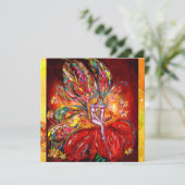 FAIRE IN ROT-Gelb Ankündigung (Stehend Vorderseite)