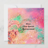 FAIRE IN ROT-Gelb-Grün-Rosa Ankündigung (Rückseite)