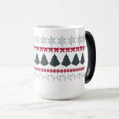Faire Isle Weihnachtspullover Tasse (VorderseiteRechts)