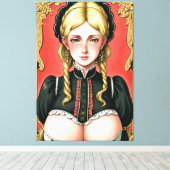 Faire Maiden 7 Leinwanddruck (Insitu (Holzboden))