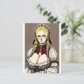 Faire Maiden 9 Postkarte (Stehend Vorderseite)