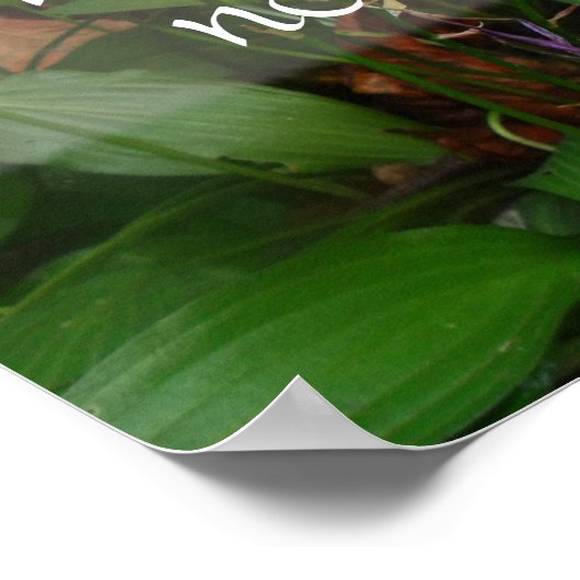 Faire Wörter füllen nicht das Bauchweisheitsplakat Poster (Ecke)