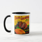 Fairer Grund Yam LabelBreaux Bridge, LA Tasse (Links)