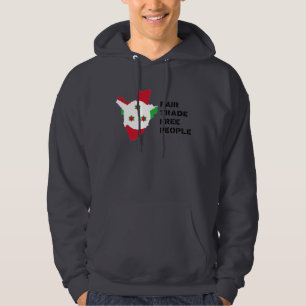 Fairer Handel: Burundi-Sweatshirt Hoodie