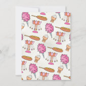 Fairer Karneval Vergnügungspark Circus Geburtstag Einladung (Rückseite)