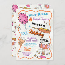 Fairer Karneval Vergnügungspark Circus Geburtstag