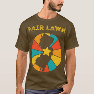 Fairer Rasen New Jersey Vintag gebeutelte Souvenir T-Shirt