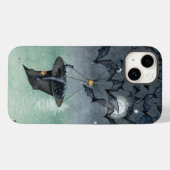 Fairer Wind und anschließendes Seas Phone Case (Rückseite (Horizontal))