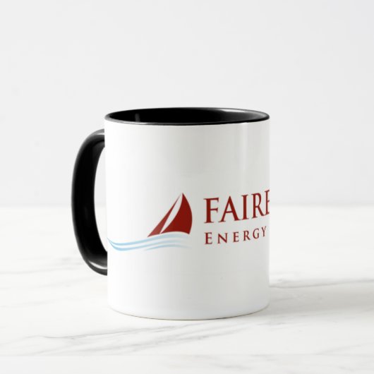Fairewinds Segelboot-Logo-Tasse Tasse (Vorderseite Links)