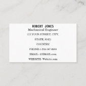 Fairey Fantome Business Card Visitenkarte (Rückseite)