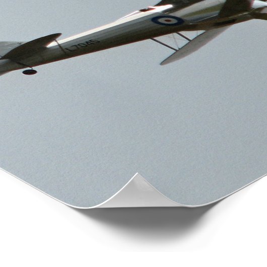 Fairey Fantome Scale RC Model Poster (Ecke)