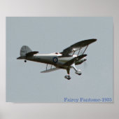 Fairey Fantome Scale RC Model Poster (Vorne)