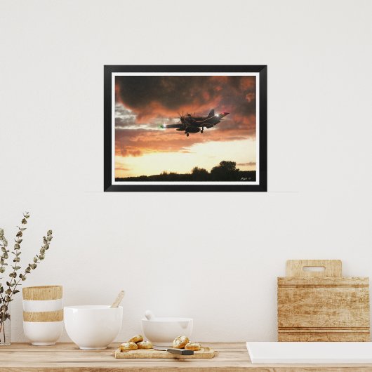 Fairey Gannet Poster (Küche)