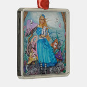 Fairfarren Silbernes Ornament (Rechts)