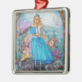 Fairfarren Silbernes Ornament (Links)