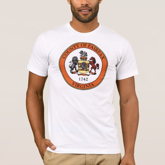 Fairfax County, Virginia T-Shirt (Vorderseite)