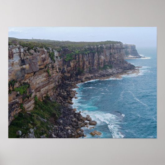 Fairfax Lookout in North Head Many Poster (Vorne)
