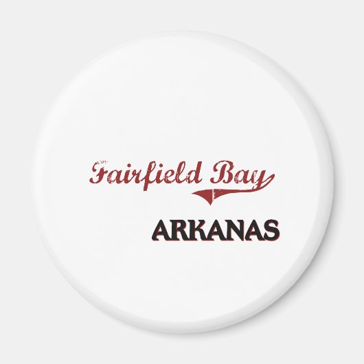 Fairfield Bay Arkansas City Classic Magnet (Vorne)