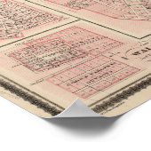 Fairfield, Carroll, Birmingham, Dunlap Poster (Ecke)