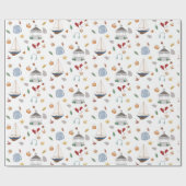 Fairfield Connecticut Herbst in New England Geschenkpapier (Flach)