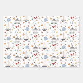 Fairfield Connecticut Herbst in New England Geschenkpapier Set (Vorderseite 2)