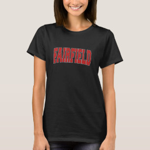 FAIRFIELD IA IOWA Varsity Style USA Vintag Sports T-Shirt