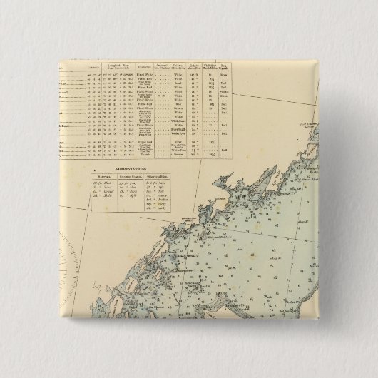 Fairfield Landkreis Connecticut, Long Island NY Button (Vorderseite)