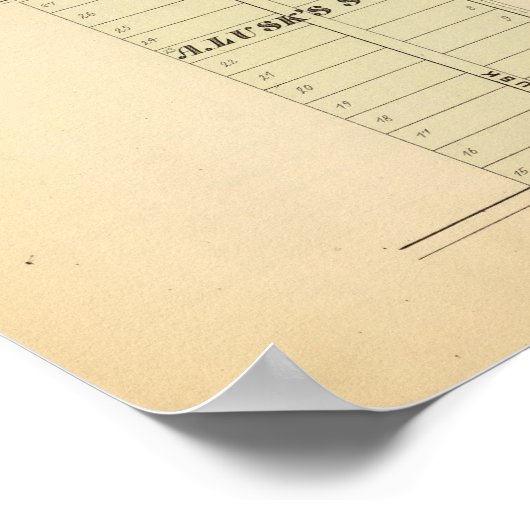 Fairfield, Nebraska Poster (Ecke)