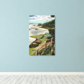 Fairfield Porter - RED CABLES 1940 Leinwanddruck (Insitu (Holzboden))